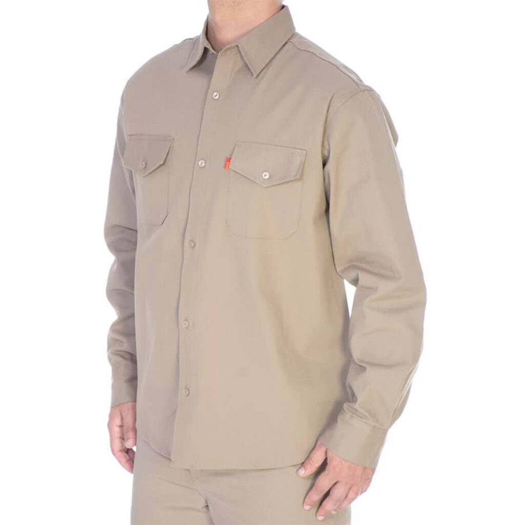 Detalle de tela de la camisa