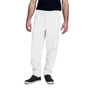 Pantalon Nautico De Gabardina - Blanco