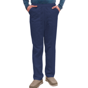 Pantalon Nautico Poliester - Azul Marino