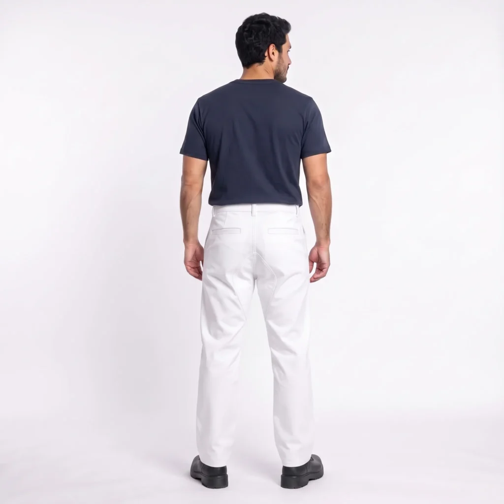 Detalle de calce del pantalón