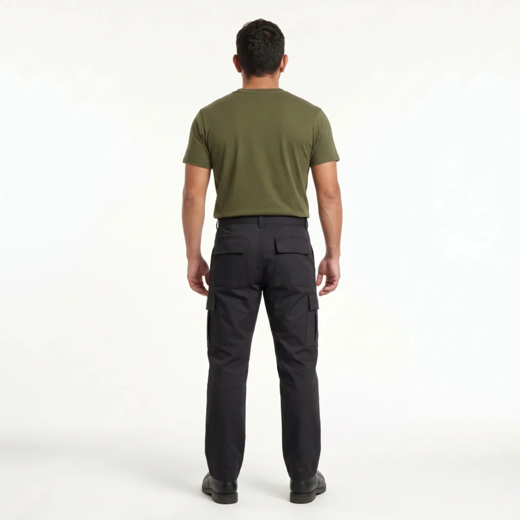 Detalle de calce del pantalón