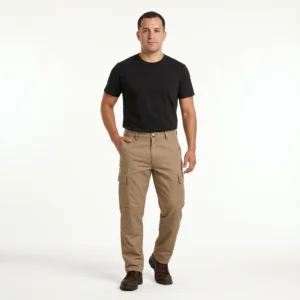 Pantalón Cargo Ripstop - Beige