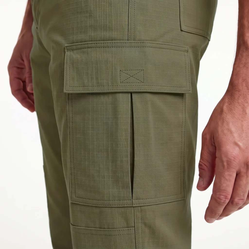 Bolsillos del Pantalón Cargo Ripstop