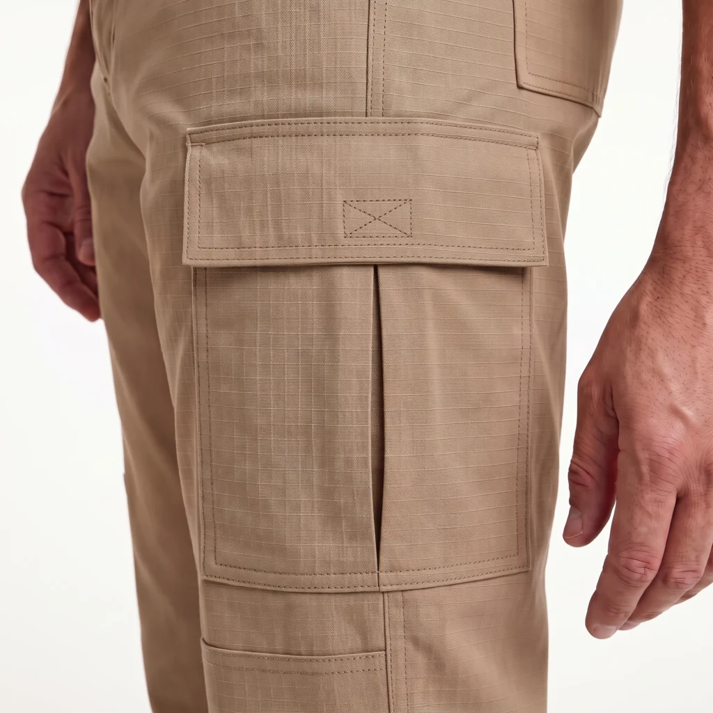 Bolsillos del Pantalón Cargo Ripstop