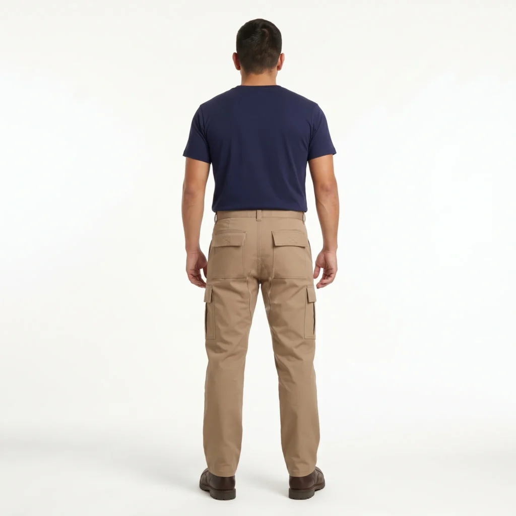 Detalle de calce del pantalón