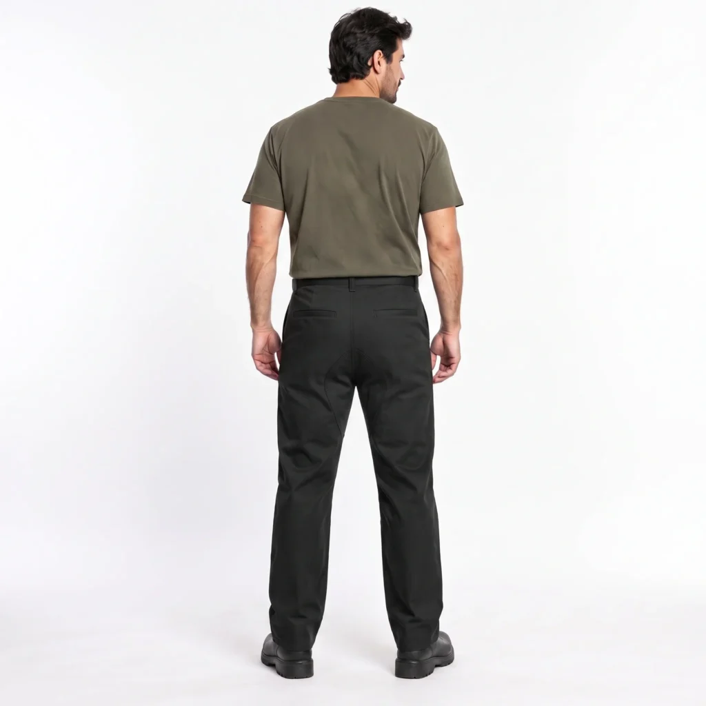 Detalle de calce del pantalón