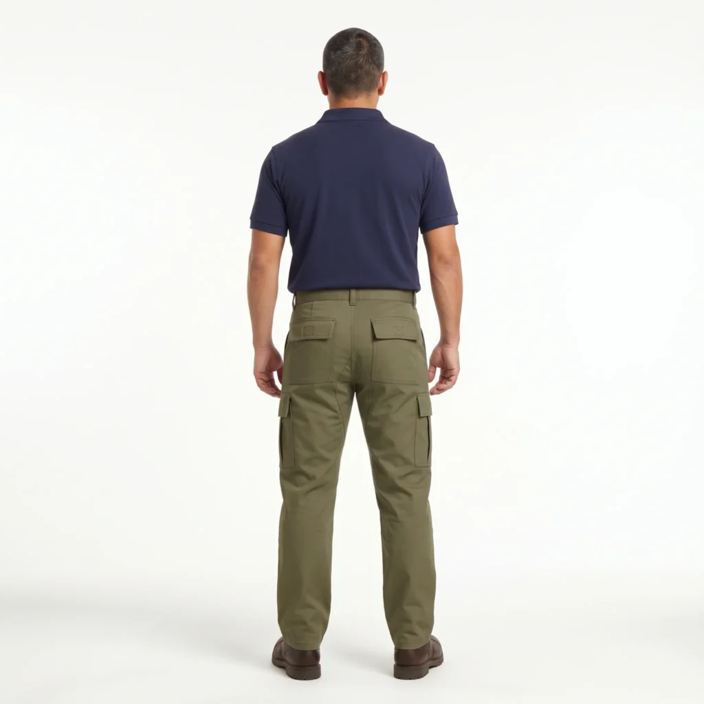 Detalle de calce del pantalón